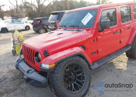 2021 Jeep Wrangler Unlimited Altitude z USA, uszkodzony, nr VIN 1C4HJXEG8MW862819
